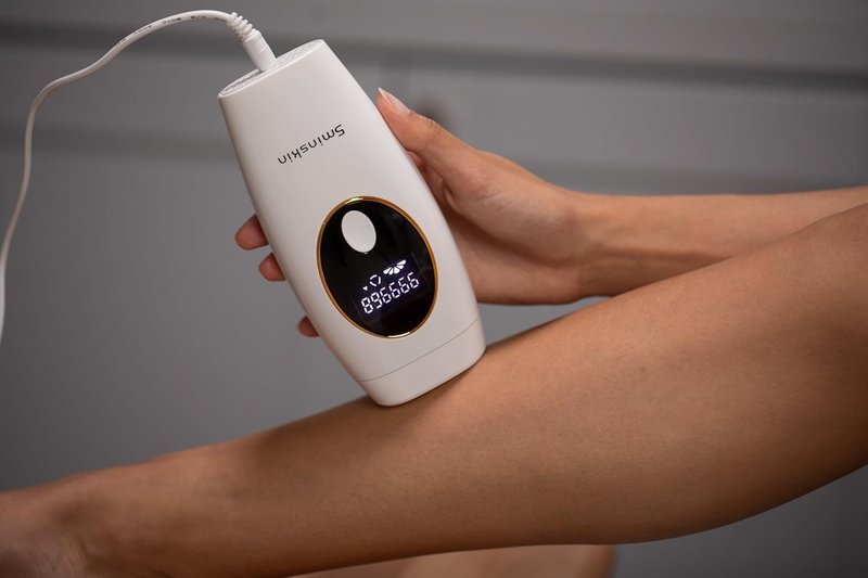 5minskin Hair Laser Removal Handset 2.0 IPL - Hair Removal Device for Women and Men, Facial and Body Hair Remover At Home, Light Based Hair Removal, 999,999 Flashes Safe & Painless Machine