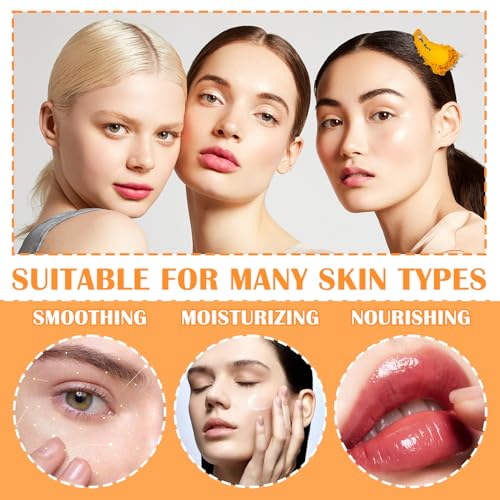 11PCS Turmeric Skincare Set, Skin Care Set with Face Wash, Eye Cream,