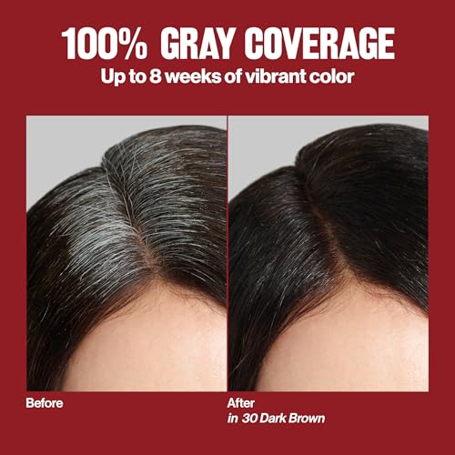Revlon ColorSilk Hair Color with Bond Repair, 3pk - Dark Golden Brown