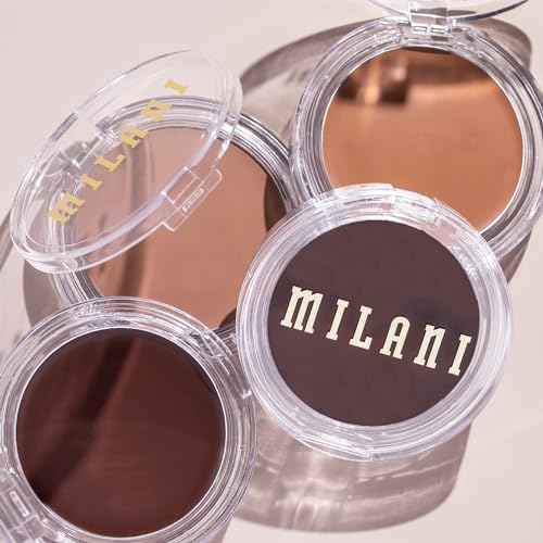 Milani Cheek Kiss Cream Bronzer - Hey Honey | Ultra-Blendable, Nourishing Formula