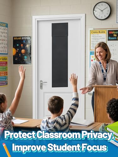 Bigmeta Classroom Blackout Shade - 90% Light Blocking, 6" x 32"