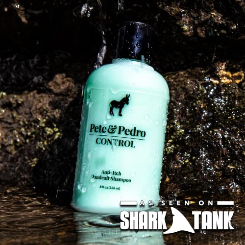 Pete & Pedro Control Anti-Dandruff & Anti-Itch Shampoo with Coal Tar, 8.5 oz