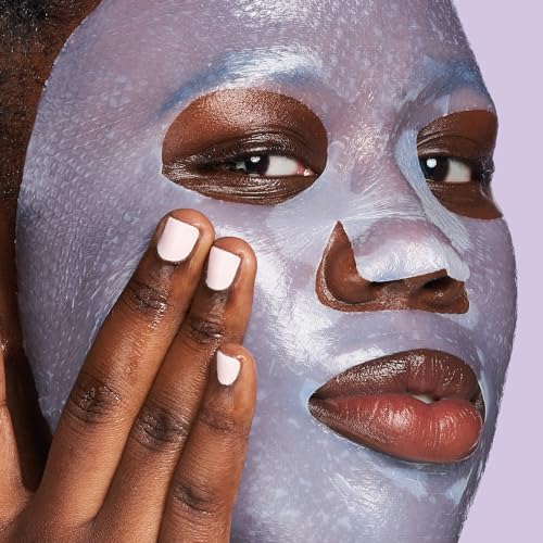 EXUVIANCE Pick-Me-Up Plumping Mask (Pack of 2) with Hyaluronic Acid & Caffeine