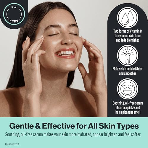 Oxy Vitamin C Serum with Hyaluronic Acid for Acne-Prone Skin