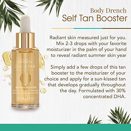 Body Drench Quick Tan Self Tanner Booster Drops - 1 fl oz