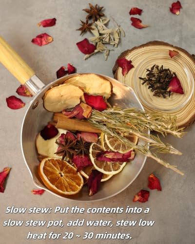 Pextian Simmering Potpourri - Dried Orange, Apple, Cinnamon & Cloves