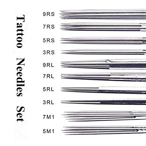 Autdor Tattoo Needles & Tips Kit 150Pcs - Professional Disposable Supplies
