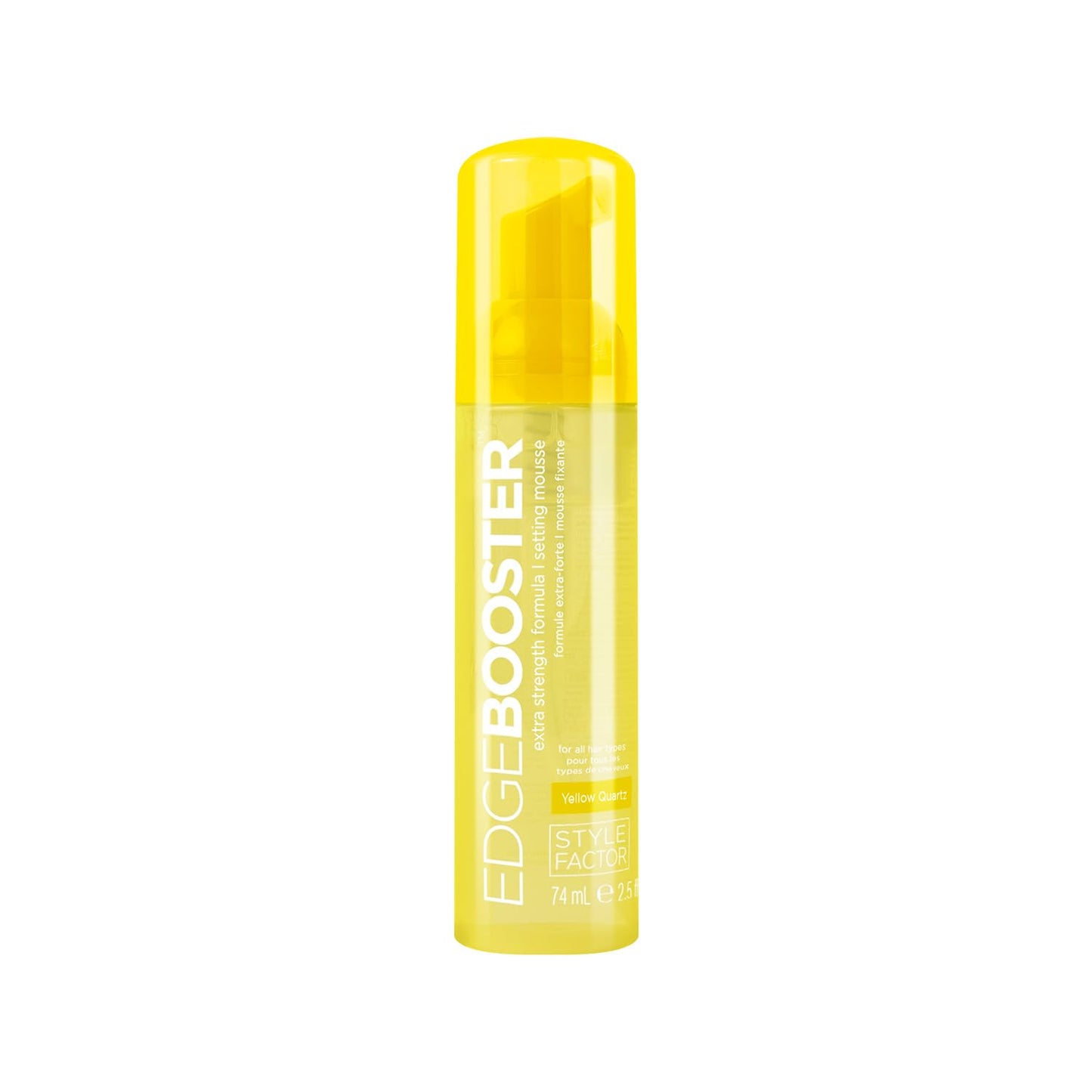 Style Factor EDGE BOOSTER Mousse - Extra Strength Frizz Control & Volume | 6.4oz Morganite for Curly Hair