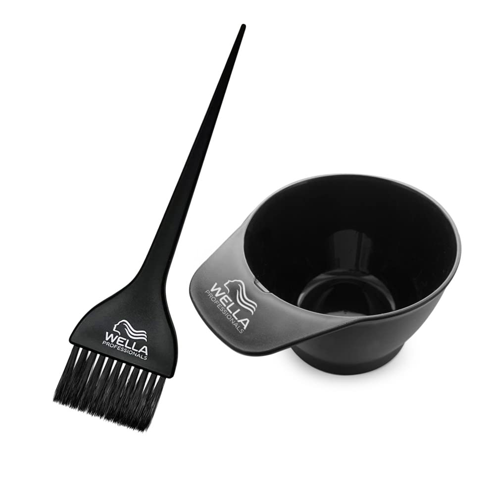 Wella Professionals Color Brush - Black Color Mixing Tool for Salon & Home Use | Precision Application