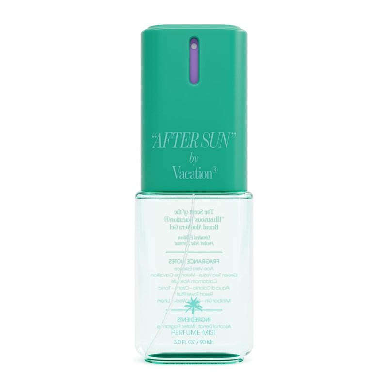 Vacation After Sun Body Mist - Aloe Vera & Cucumber Water Scent | Travel Size 3 fl oz