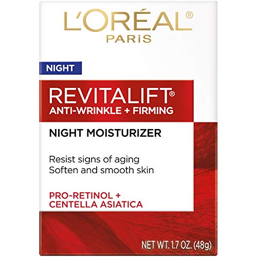 L'Oreal Paris Revitalift Anti-Wrinkle Night Cream with Pro Retinol - 1.7 oz