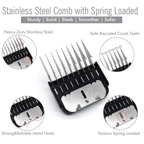 A5 Animal Clipper Attachment Guard Comb #3 - 3/8" for Pet Grooming