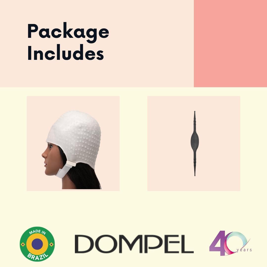 Silicone Highlight Hair Cap - Reusable Professional Cap for Hair Dyeing | Model 233 CA 1 UND