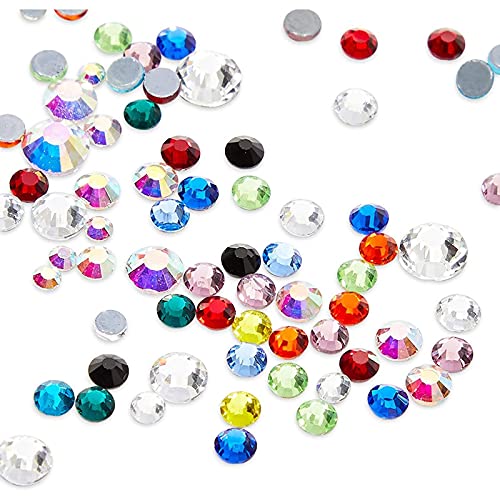 Bright Creations Hotfix Rhinestones Kit - 6007 Pieces for Nail Art & Crafts