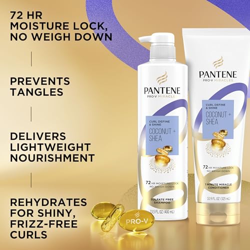 Pantene Pro-V Miracles Curl Define & Shine Conditioner 10.9 FL OZ