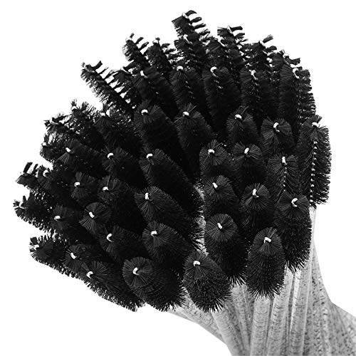 200PCS Disposable Spoolie Wands for Eyelash Extensions & Brows