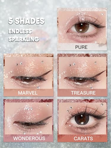 SHEGLAM Enigma Sparkly Eyeshadow Carats - Longwear Single Eyeshadow
