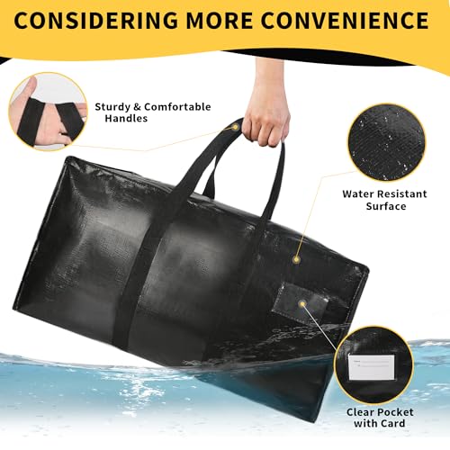 Heavy Duty Extra Large 149 Gallon Moving Storage Bags - 1 Pack