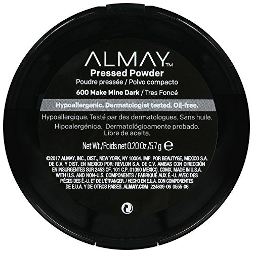 Almay Pressed Powder in Mine Dark 0.20 oz