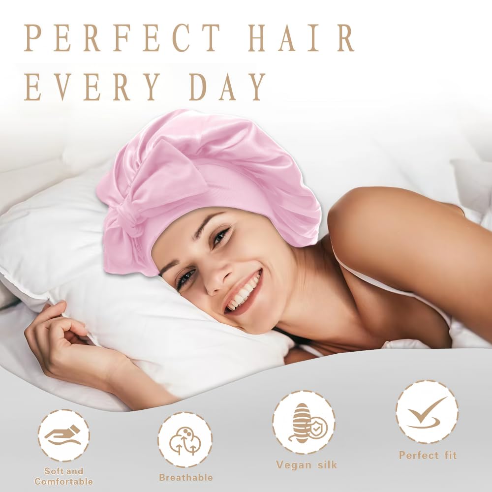 Silk Bonnet for Sleep
