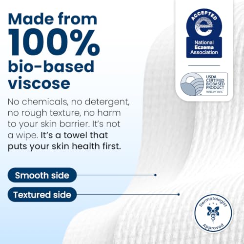 Clean Skin Club Clean Towels - 25 Disposable Face Towels
