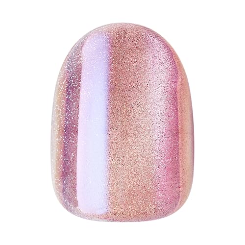 Kiss colorFX Press On Nails Kit - Light Pink Pearlescent Oval
