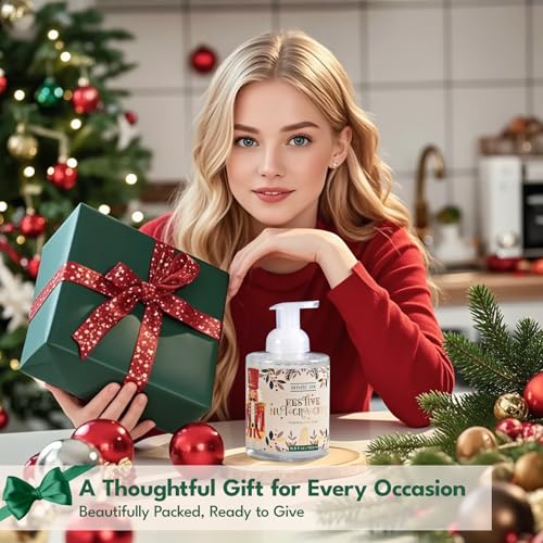 ROMIIE ZOI Festive Nutcracker Foaming Hand Soap - Sugar Plum Aroma - 500ml