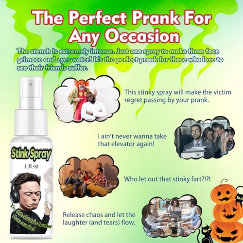 Extra Strong Stink Spray - Potent Prank Fart Smell Spray 30ml