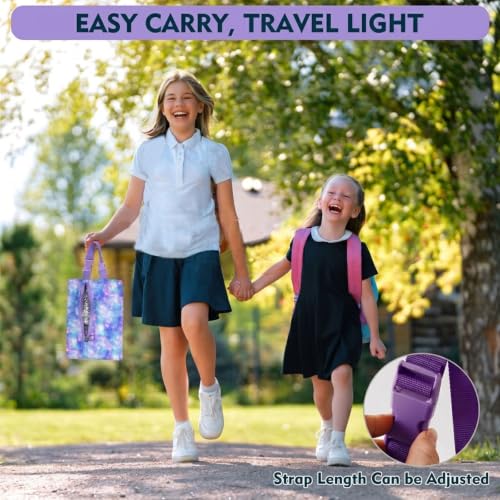 Insulated Snack Bag - Freezable Cooler with Zipper & Adjustable Buckle