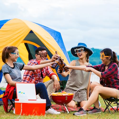 32 Pcs Camping Paper Glasses - Fun Party Favors for Outdoor Events