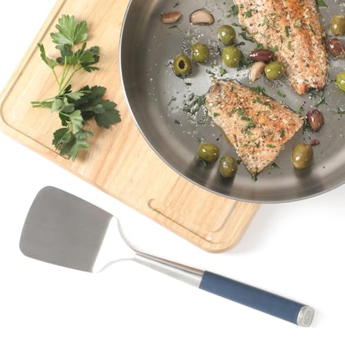 Calphalon Stainless Steel Turner - Ergonomic Cooking Spatula