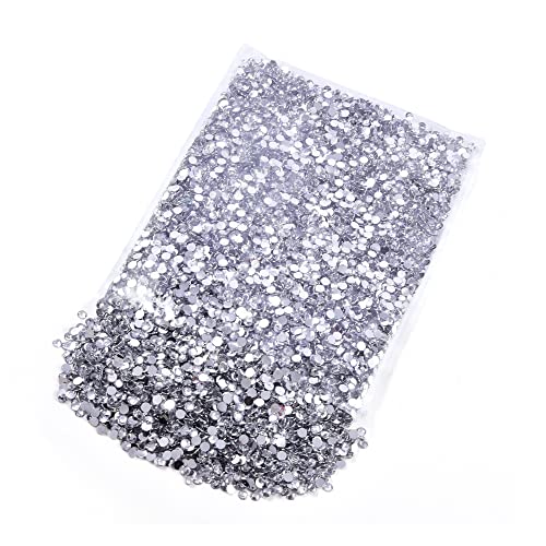 25000 Clear Flatback Rhinestones 4mm for Crafts & Nail Art