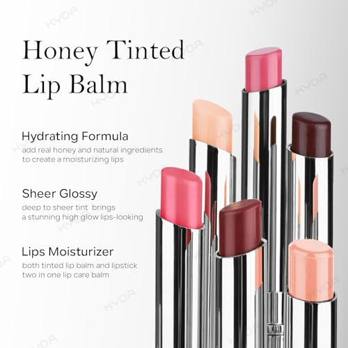 KYDA Honey Tinted Lipstick Balm - Sheer Hydrating Color