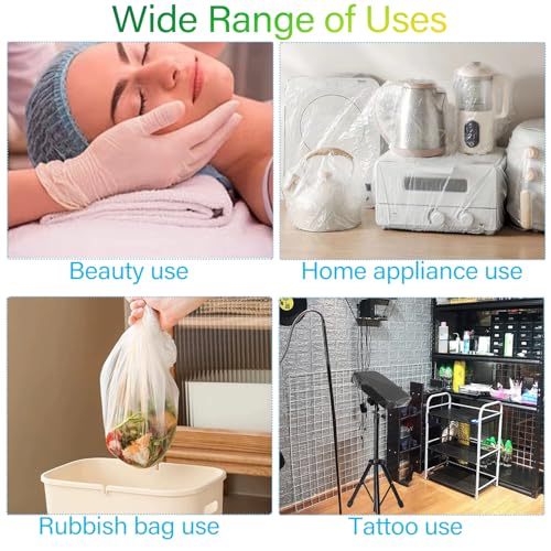 HOINCO 50 PCS Disposable Tattoo Tray Covers, Elastic Arm Rest Sleeves