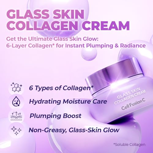 Cell Fusion C Collagen Cream | Plump & Glowing Skin Moisturizer | 55ml