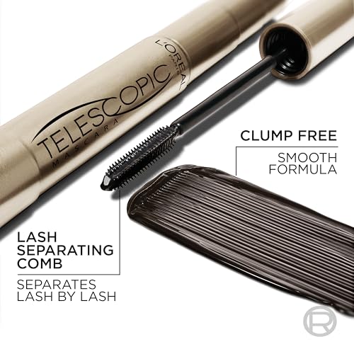 L'Oreal Paris Telescopic Mascara - Lengthening & Separating, Black