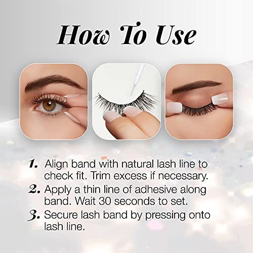 Ardell 3D Faux Mink Lashes 863 - Multi-Dimensional Wispy Finish