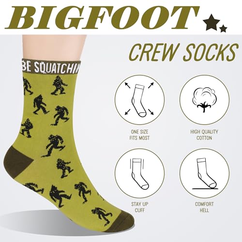 Bigfoot Gifts for Men | Sasquatch Mug, Socks, Candle & More