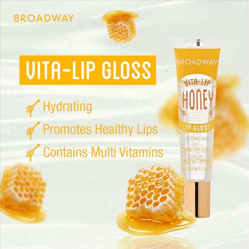 Ruby Kisses Vita-Lip Gloss Set 6 pcs | Long Lasting High Shine Lip Gloss