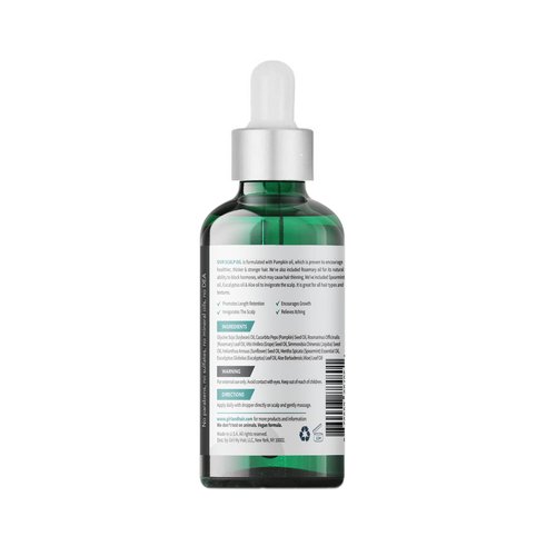 G+H Strengthening Oil | Promotes Thicker, Fuller Hair & Healthy Scalp | With Pumpkin & Rosemary for Healthy Hair | For All Hair Types (2 fl oz)