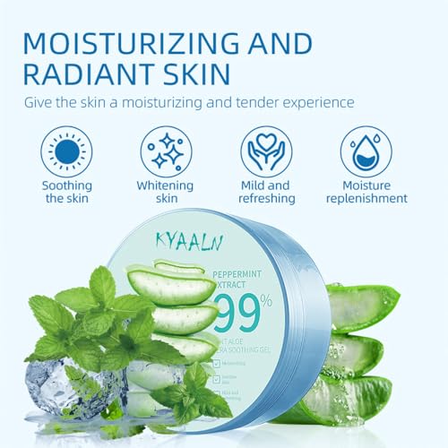 KYAALN Aloe Vera Gel - Fast Absorbing Hydrating Skin & Hair Care