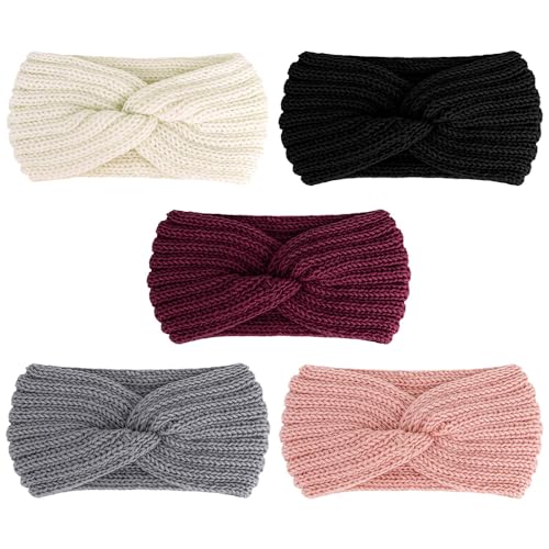 AOPRIE Winter Headbands for Women Girls Ear Warmers Covers Cold