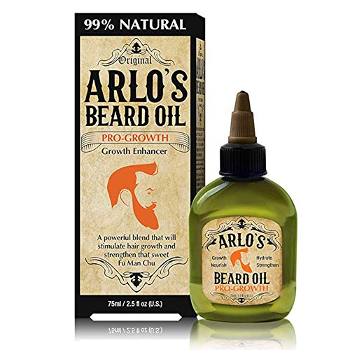 Arlo's 99% Natural Beard Oil for Growth & Strength, 2.5oz