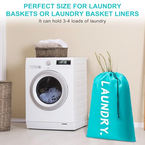 Extra Large Laundry Bag for Travel - 2 Pack, 24" x 36"
