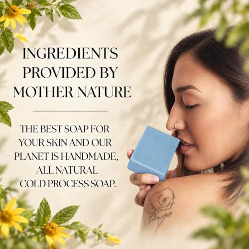 Aspen Kay Naturals Arnica & Mint Soap Bar 2 Pack - Organic, Gentle for Sensitive Skin