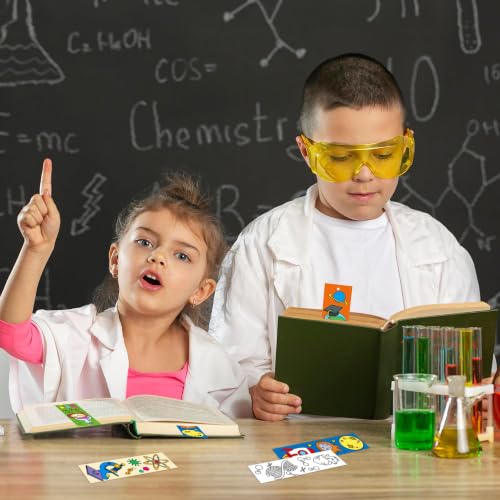 72 Pcs Science Coloring Bookmarks for Kids - DIY Craft Supplies
