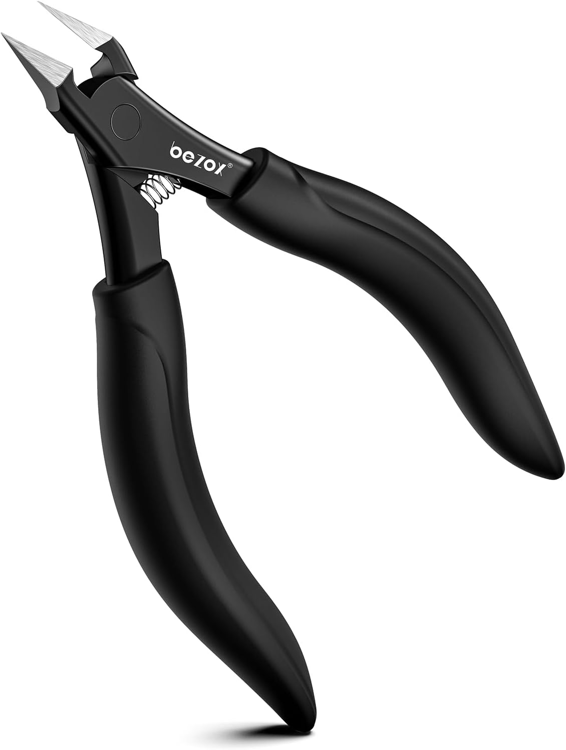 Toenail Clippers for Ingrown Toenail Prevention - Ergonomic Podiatrist Nail Scissors for Thick Nails | Red