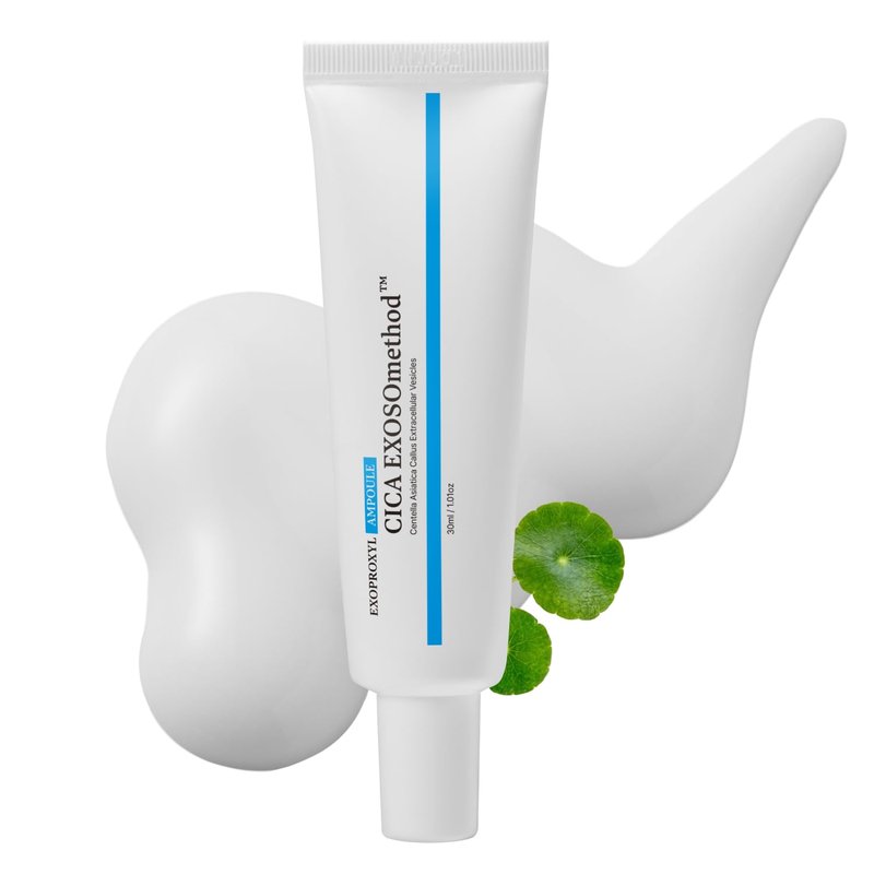 CICA EXOSOmethod 20 Serum - Centella Asiatica Exosome & Niacinamide for Radiant Glass Skin | 1.01 Fl Oz (30ml)