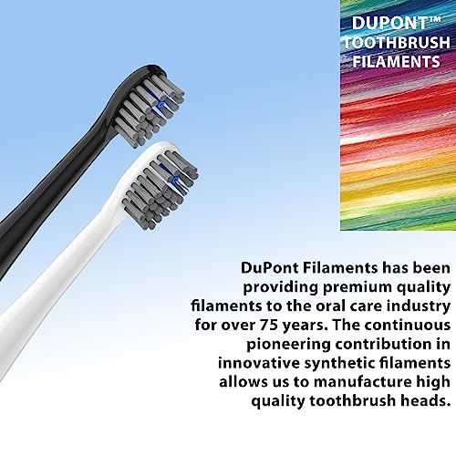Waterpik Compatible Flossing Toothbrush Heads - 3 Pack Replacement for Sonic Fusion