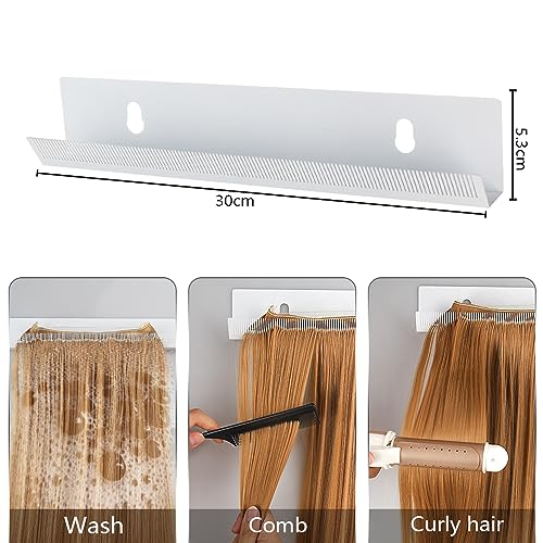 Stainless Steel Hair Extension Holder Rack for Salon Use